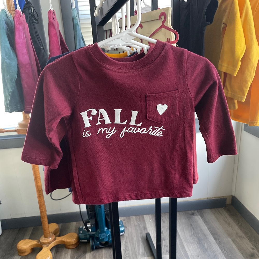 Kids fall clothing